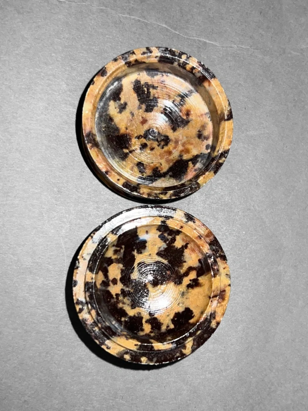 Black & Brown Stone Ring Box